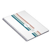 Minimalistisches Design in Pastellfarben Notizblock (Rechte Seite)