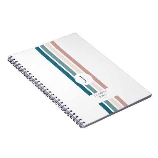 Minimalistisches Design in Pastellfarben Notizblock (Rechte Seite)