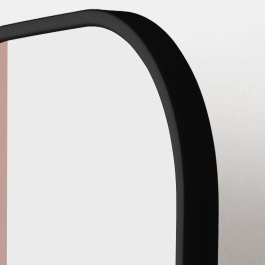 Minimalistisches Design in Pastellfarben Pickleball Schläger (Linke Seite)