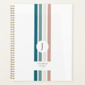 Minimalistisches Design in Pastellfarben Planer (Vorderseite)