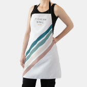 Minimalistisches Design in Pastellfarben Schürze (InSitu)