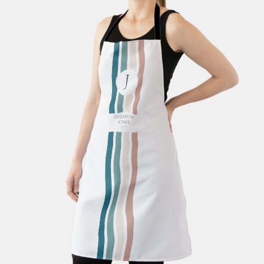 Minimalistisches Design in Pastellfarben Schürze (InSitu)