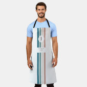 Minimalistisches Design in Pastellfarben Schürze (Getragen)