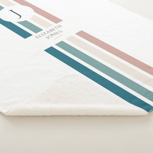 Minimalistisches Design in Pastellfarben Sherpadecke (3/4)