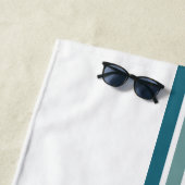 Minimalistisches Design in Pastellfarben Strandtuch (Beispiel)