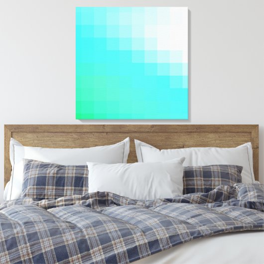 Minimalistisches Design Leinwanddruck (Insitu (Schlafzimmer))