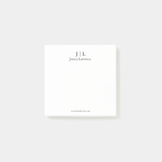 Minimalistisches Design Post-it-Notiz personalisie Post-it Klebezettel
