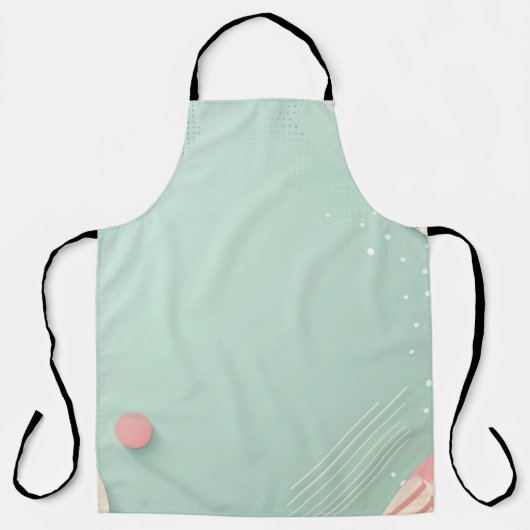 minimalistisches Design Schürze (Vorderseite)