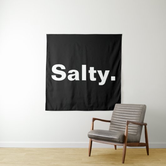 minimalistisches Design Wandteppich (Beispiel)