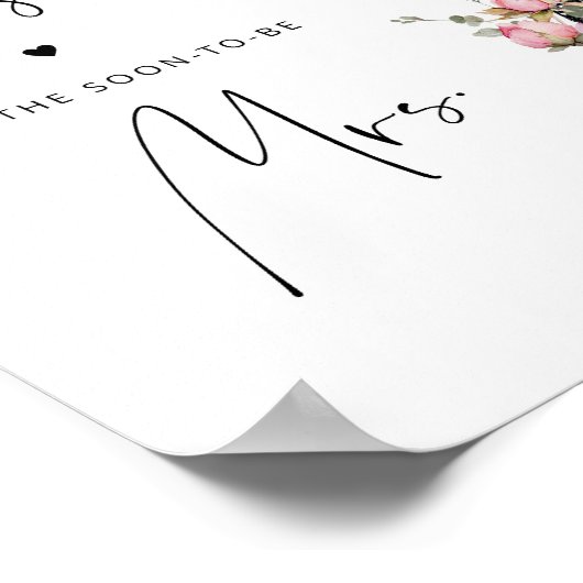 Minimalistisches Drehbuch Eiffelturm Wie viele Küs Poster (Ecke)