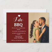Minimalistisches Drehbuch für die Grillen Einladung (Vorderseite)