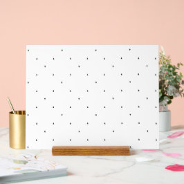 Minimalistisches Dreieck-Muster-Aktenordner-Set Acrylschild