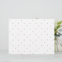 Minimalistisches Dreieck-Muster-Aktenordner-Set Briefbogen
