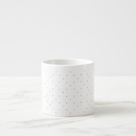 Minimalistisches Dreieck-Muster-Aktenordner-Set Espressotasse