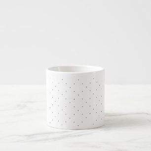 Minimalistisches Dreieck-Muster-Aktenordner-Set Espressotasse
