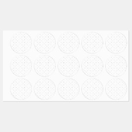 Minimalistisches Dreieck-Muster-Aktenordner-Set Etiketten