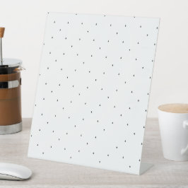 Minimalistisches Dreieck-Muster-Aktenordner-Set Sockelschild