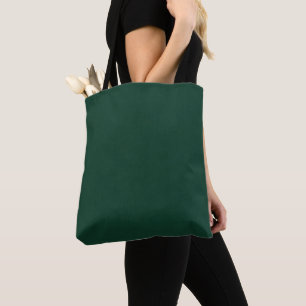 Minimalistisches Dunkelgrün Tasche