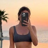Minimalistisches dunkles Ästhetik-Rosa benutzerdef Case-Mate iPhone Hülle