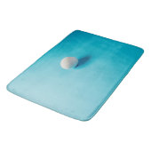 Minimalistisches Ei Badematte - Serene & Skulptur (Schrägansicht)