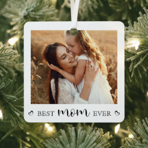 Minimalistisches einfaches Beste-Mutter-aller-Zeit Ornament Aus Metall