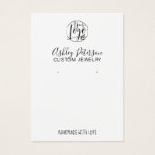 Minimalistisches, einfaches Logo-Schmuckstück Ohrr (Vorderseite)