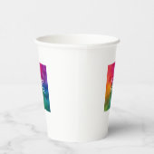 Minimalistisches einfaches Papercup-Template Moder Pappbecher (Rechts)