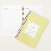 Minimalistisches Einfaches Plandesign Planer (Anzeige)