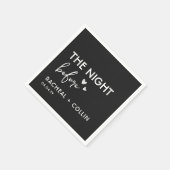 Minimalistisches einfaches Probe Serviette (Ecke)