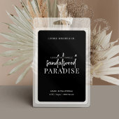 Minimalistisches, einfaches Schwarz-Weiß-Wachs-Mel Lebensmitteletikett