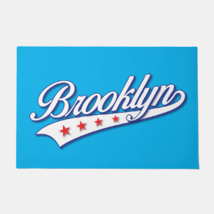 Minimalistisches Elegant Brooklyn Design Fußmatte
