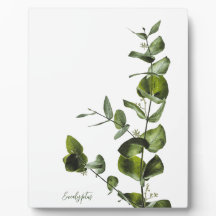Minimalistisches Elegant Eucalyptus Plaque