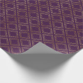 Minimalistisches Elegant Geschenkpapier (Ecke)