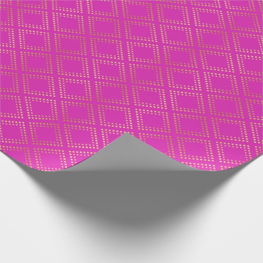 Minimalistisches Elegant Geschenkpapier (Ecke)