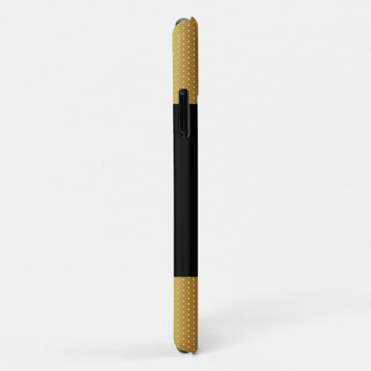 Minimalistisches Elegant Golf Monogram Case-Mate iPhone Hülle (Hinten/Rechts)