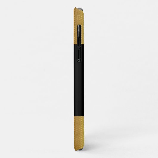 Minimalistisches Elegant Golf Monogram Case-Mate iPhone Hülle (Hinten/Links)