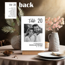 💍 Minimalistisches Elegant mit Gästeliste