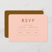 Minimalistisches Elegant | UAWG & QR-Website RSVP Karte (Vorne/Hinten)