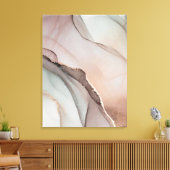 Minimalistisches elegantes Ambiente Leinwanddruck (Insitu (Wohnzimmer))