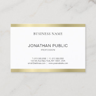 Minimalistisches Elegantes Design Professionell Sc Visitenkarte