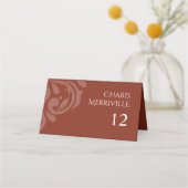 Minimalistisches elegantes Foto Lugano Highlights Platzkarte (Vorderseite)