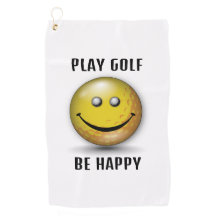 Minimalistisches Elegantes Happy Golfer Design