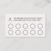 Minimalistisches Elegantes Highlights Treuekarte (Vorderseite)