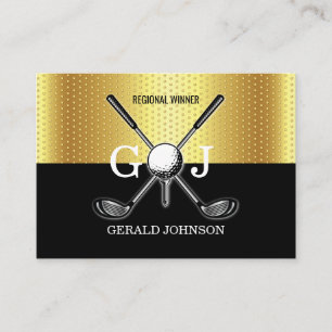 Minimalistisches elegantes, kundenspezifisches Gol Visitenkarte