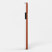 Minimalistisches, elegantes Kupfergolfdesign Case-Mate iPhone Hülle (Hinten/Rechts)