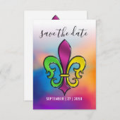 Minimalistisches elegantes Lilie-Design Dankeskarte (Vorne/Hinten)