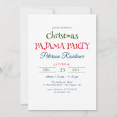 Minimalistisches elegantes Party Einladung (Vorderseite)