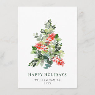 Minimalistisches Elegantes Pine Tree Weihnachten G