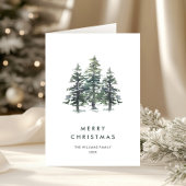 Minimalistisches Elegantes Pine Tree Weihnachten G