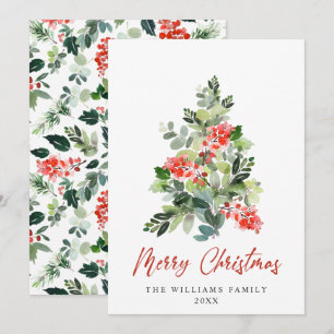 Minimalistisches Elegantes Pine Tree Weihnachten G